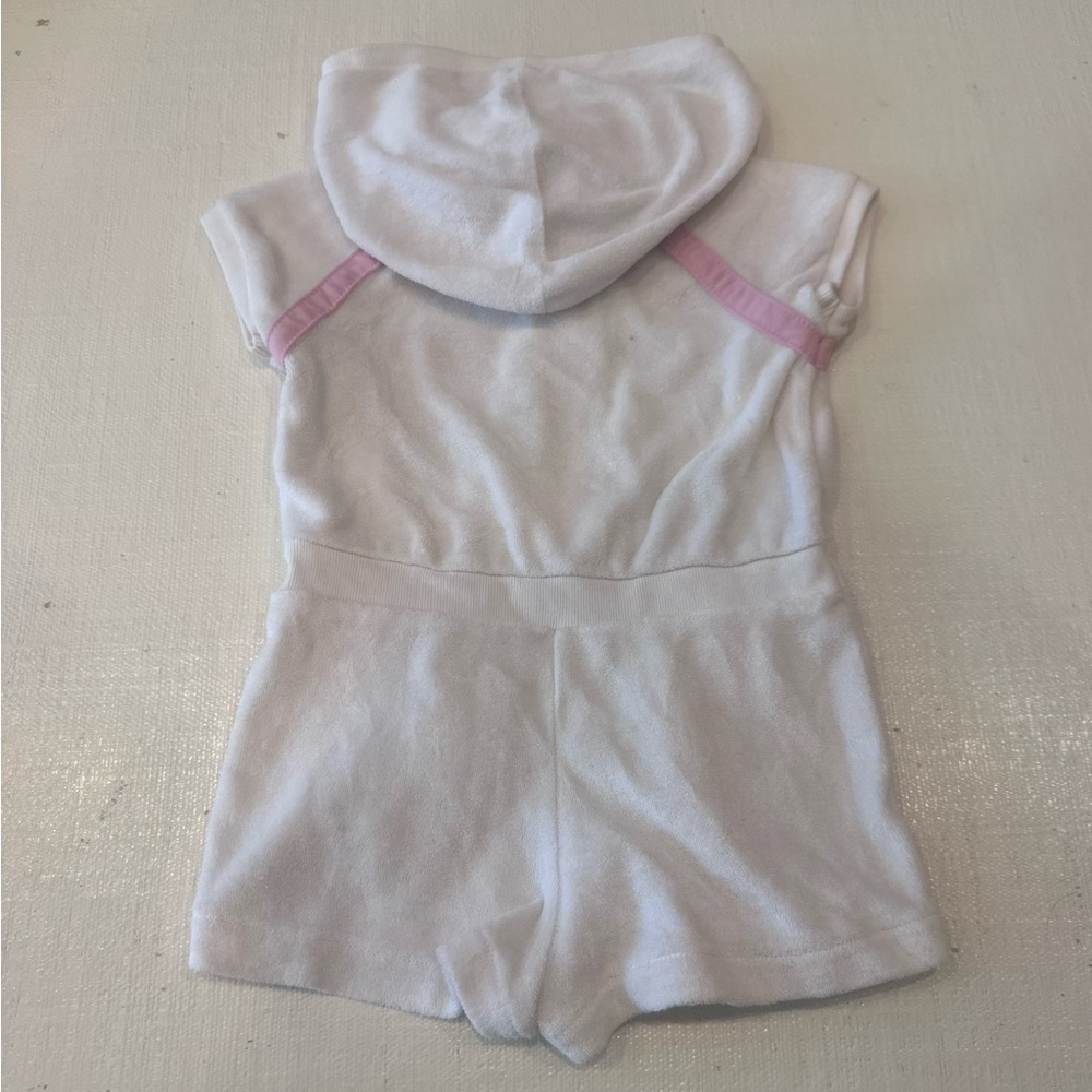 VINTAGE Custom Terry Toddler White Romper with Colorful Graphics - Picture 10 of 10